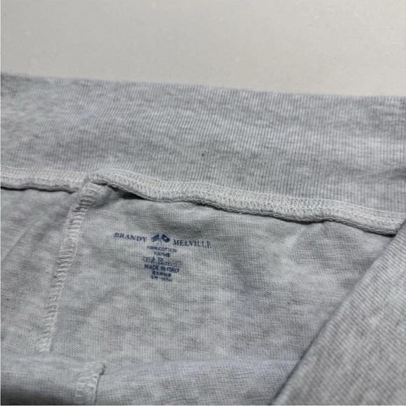 Brandy Melville Heather Gray Sweatpants - Picture 3 of 4